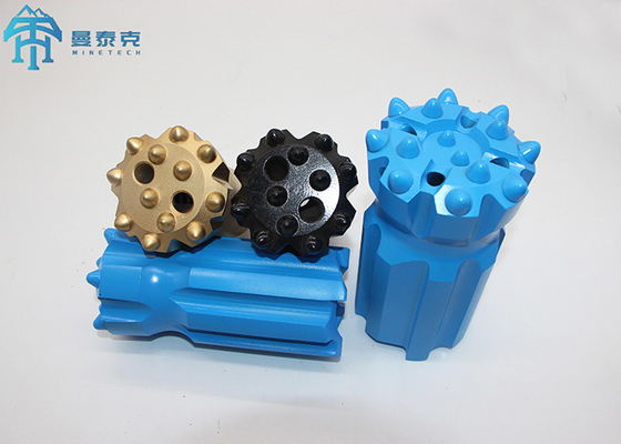 Chống mài mòn Mũi khoan T45 Mũi khoan 76mm Xử lý nhiệt mặt phẳng