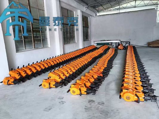 YN27C Máy khoan đá xăng với đường kính lỗ khoan 32-42MM Max 6m Độ sâu và trọng lượng 27kgs cho khai thác quặng
