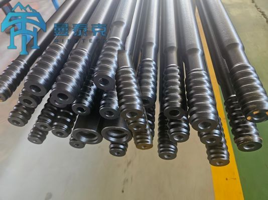 T51 Thread Drill Rod với chiều dài 3660mm và kết nối nam-nữ cho khai thác mỏ ngầm