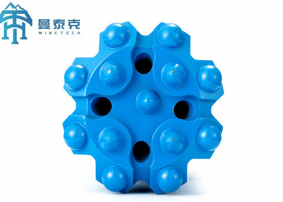 T45 89mm Thread Button Bit Drop Center Top Hammer đá khoan