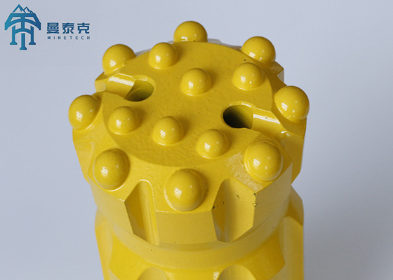 T45 89mm Retrac Tungsten Carbide Thread Button Bit cho đá cứng