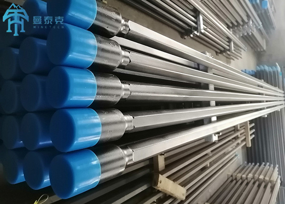 Thanh khoan có ren mở rộng R25/R32/T38/T45/T51 Dụng cụ khoan đá MF Chống gỉ