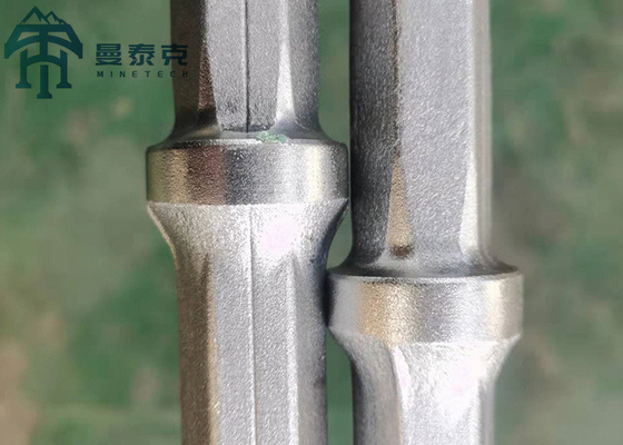 Máy khoan khai thác đá Hex 22 * ​​108mm Đầu đục thanh tích hợp bằng thép