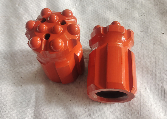 Ném Carbide GT60 127mm Kích lại nút khoan Bit cho Benching Bề mặt khai thác