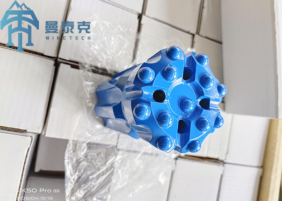 T38 3 INCH công cụ khoan đá mặt phẳng rút nút bit cho mỏ và khai thác mỏ