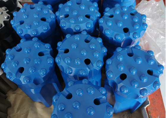 76mm T45 Normal Skirt Thread Button Bit Forging cho Understand Mining