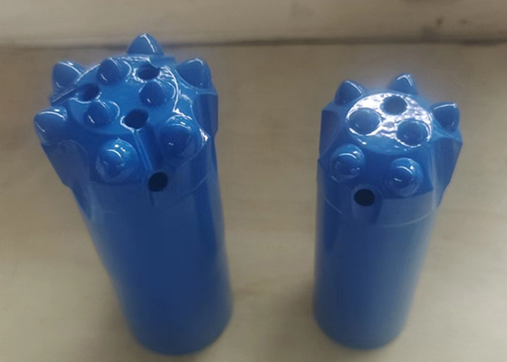 76mm T45 Normal Skirt Thread Button Bit Forging cho Understand Mining