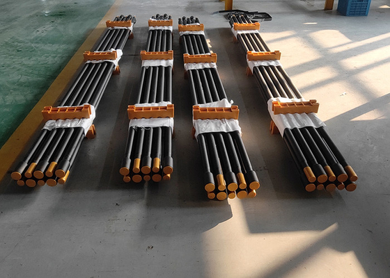 Top Hammer Rock Tools Thread Drill Rod 6500mm H25 Để khoan lỗ