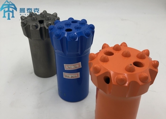 115mm T51 Thread nút khoan Bit cho đường dây đai khai thác mỏ đường hầm