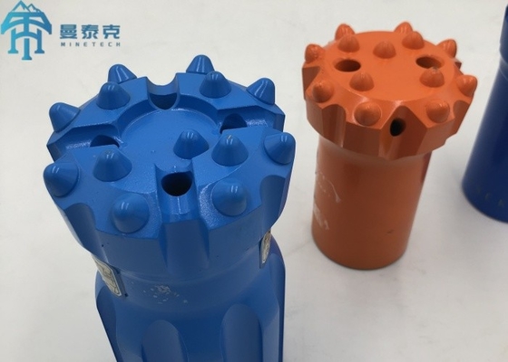89MM T45 Thread Button Drill Bits Hard Rock Drilling Công cụ khai thác mỏ