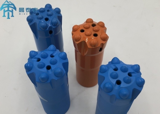 Tungsten Threaded Drill Button Bits 41mm R32 Cho khai thác mỏ