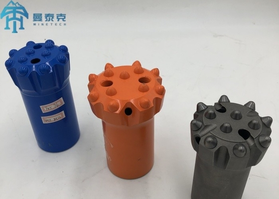 Nút đạn đạo T45 76mm Thread Button Bit cho khai thác mỏ và thổi
