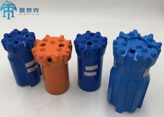 115mm T51 Thread nút khoan Bit cho đường dây đai khai thác mỏ đường hầm