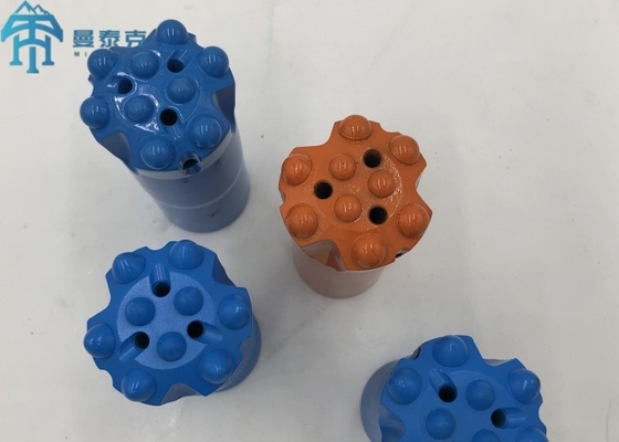 89MM T45 Thread Button Drill Bits Hard Rock Drilling Công cụ khai thác mỏ