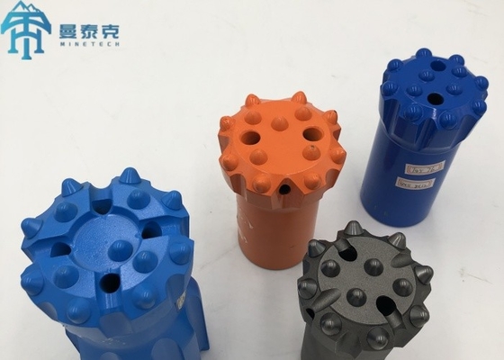 R38 76mm Thread Button Drill Bit Flat Face Drill Bit cho khoan đá