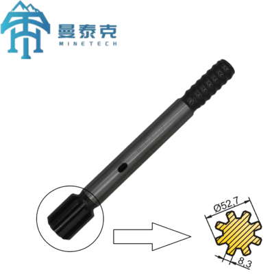 Bộ chuyển đổi chuôi R38 HC40 cho máy khoan đá thủy lực