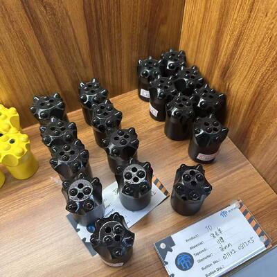 Tapered Threaded Button Drill Bits Rock Drilling Tools For Mining And Quarrying