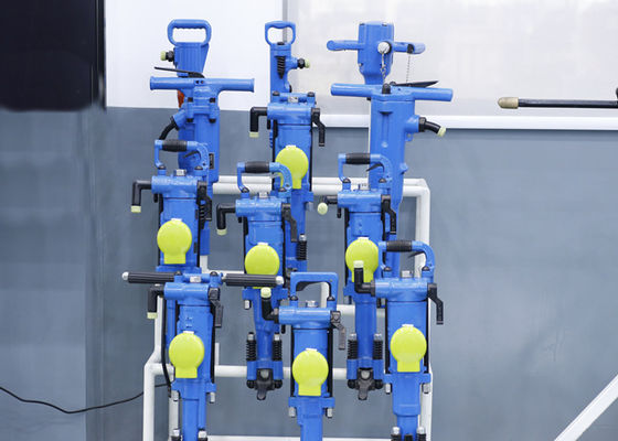 Máy khoan đá khí nén di động YT29A với độ sâu khoan 5m và trọng lượng 27kg cho khai thác mỏ và mỏ đá