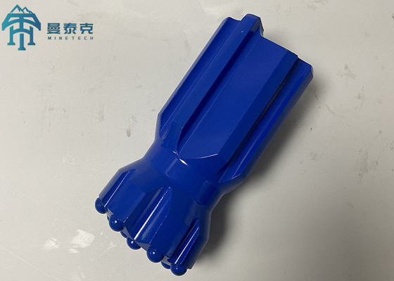 Công cụ khai thác T51 152mm đá khoan bit màu xanh dương nút đạn đạo