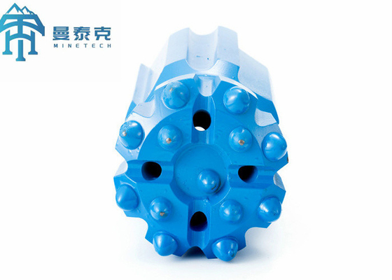 Mặt phẳng 89mm T51 Thread Button Bit cho khai thác dưới lòng đất
