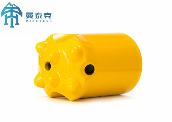 Công cụ khoan đá Nút côn Bit 34mm 6 nút 11 độ cacbua vonfram