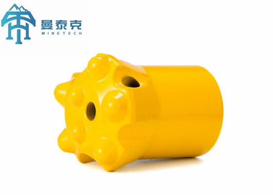 Jackhammer thép carbon Phần 42mm Bit nút thon cho máy khoan mỏ
