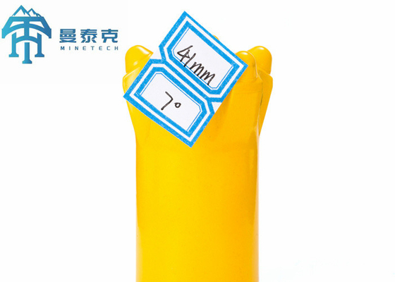 7 độ vàng nút khoan 41mm Bit rèn đá