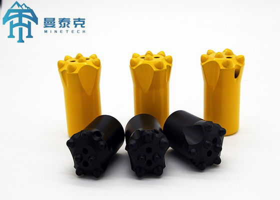 38mm Conical Button Bit với 7 Tungsten Carbide Tips cho lỗ nổ và xây dựng đô thị