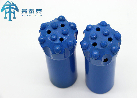 Công cụ thổi lỗ nhỏ đá khoan bit 43mm đường kính 4,76 độ