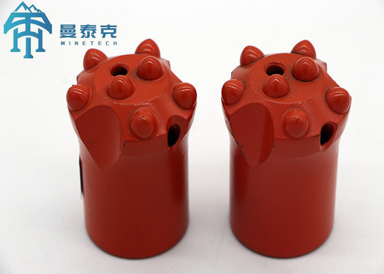 38mm Conical Button Bit Chất lượng cao Đỏ đập off Bit cho nghiền thứ cấp