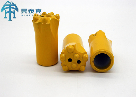 12 độ Carbide Tungsten Conical Button Bit Công cụ khoan đá lỗ nhỏ