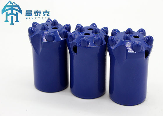 Rèn nút thép cacbua thon Bit 38mm 7 nút để khai thác