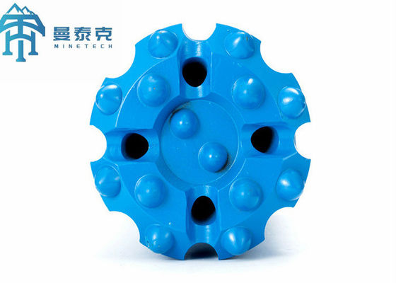 Mũi khoan đá 102mm T51 Nút chủ đề parabol cacbua để khai thác