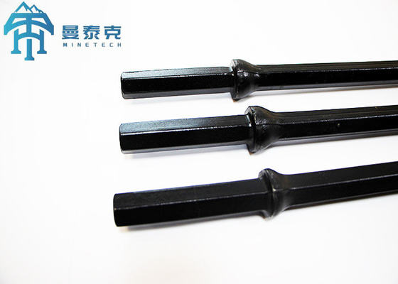 H22 1000mm Rock Drill Tool Hexagon Mining Shank 12 độ Tapered Drill