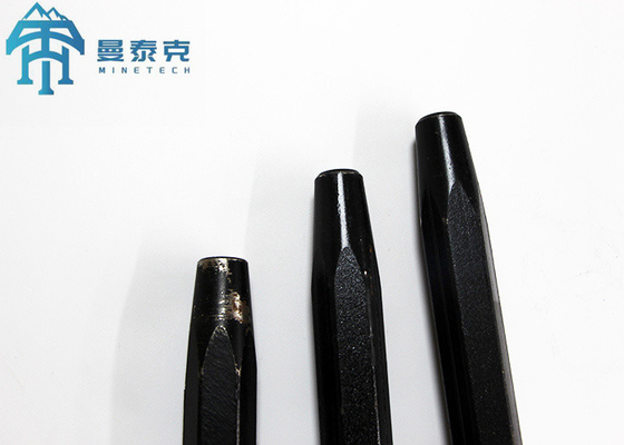 H22 1000mm Rock Drill Tool Hexagon Mining Shank 12 độ Tapered Drill