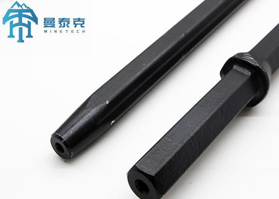 H25 108mm Shank End Công cụ khai thác thanh khoan lục giác 12 độ