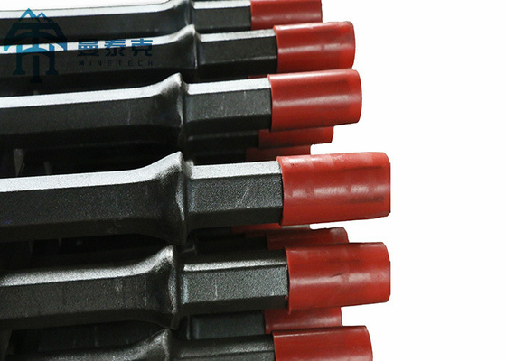Hex22 11 độ Taper Drill Rod cho máy khoan đá khí nén và xăng đá khoan