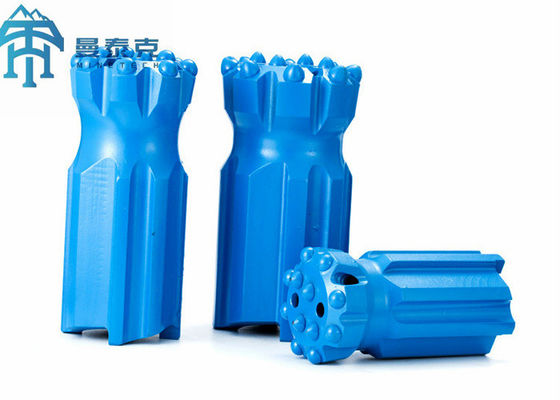 Nút rút T51 màu xanh lam 89mm, Trung tâm thả Dụng cụ khoan Rock Dth