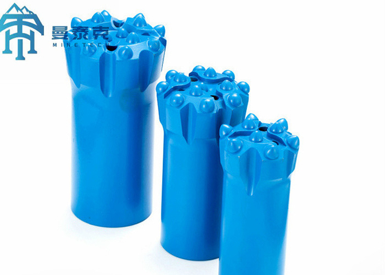 Nút công cụ khoan đá bằng ren T45 89mm Bit để khai thác mỏ đá