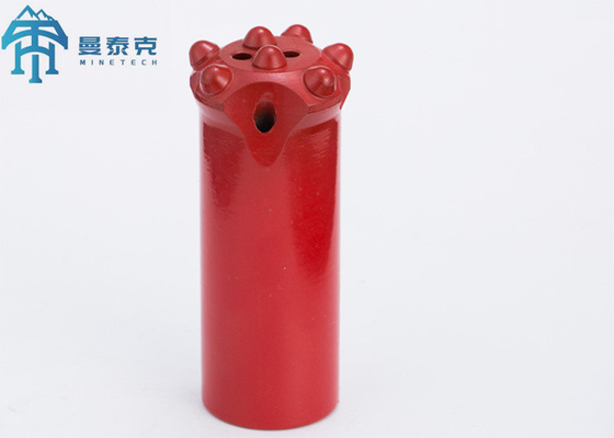 Nút khoan đá có ren 76mm hình cầu T38 để khai thác Broca Thân bình thường