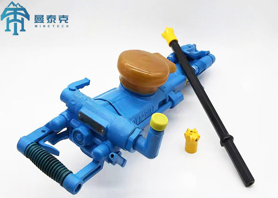Máy khoan đá hiệu quả cao Yt28 Chân khí cho các công trình đường sắt và nước