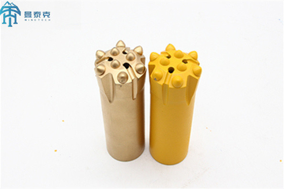 Nút R32 51mm Mũi khoan đá Vonfram Chủ đề cacbua