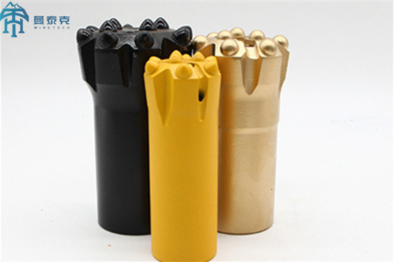 Thread T38 76mm Carbide Rock Bits 13 nút Bình thường
