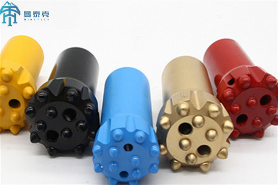 T45 Nút khai thác ren 76mm Dụng cụ khoan đá bit
