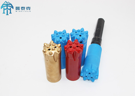 Dụng cụ khoan đá cứng 34mm Nút khoan hình cầu côn