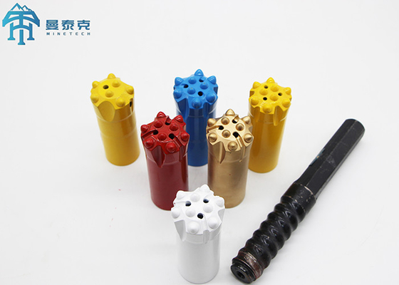 Uni Face Thread Button Bit cho khai thác mỏ với T51 Threaded