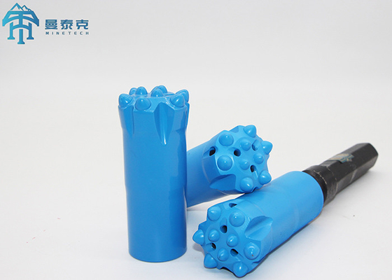 Mth Drop Center SR35 Thread Button Bit Diameter 127mm Màu xanh