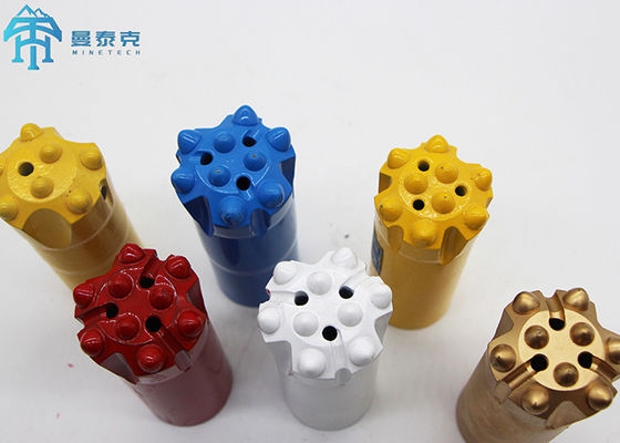 76mm T45 Threaded Button Bit cho xây dựng đường hầm và khai thác mỏ ngoài trời với khả năng khai thác ngầm