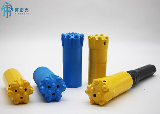 43-127mm Chiều kính H Thread Rock Drill Bits Giải pháp đào đá lâu dài