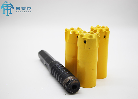 Tungsten Carbide Thread Button Bit R32 64mm CNC xay